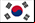 Flag of Corea del Sur